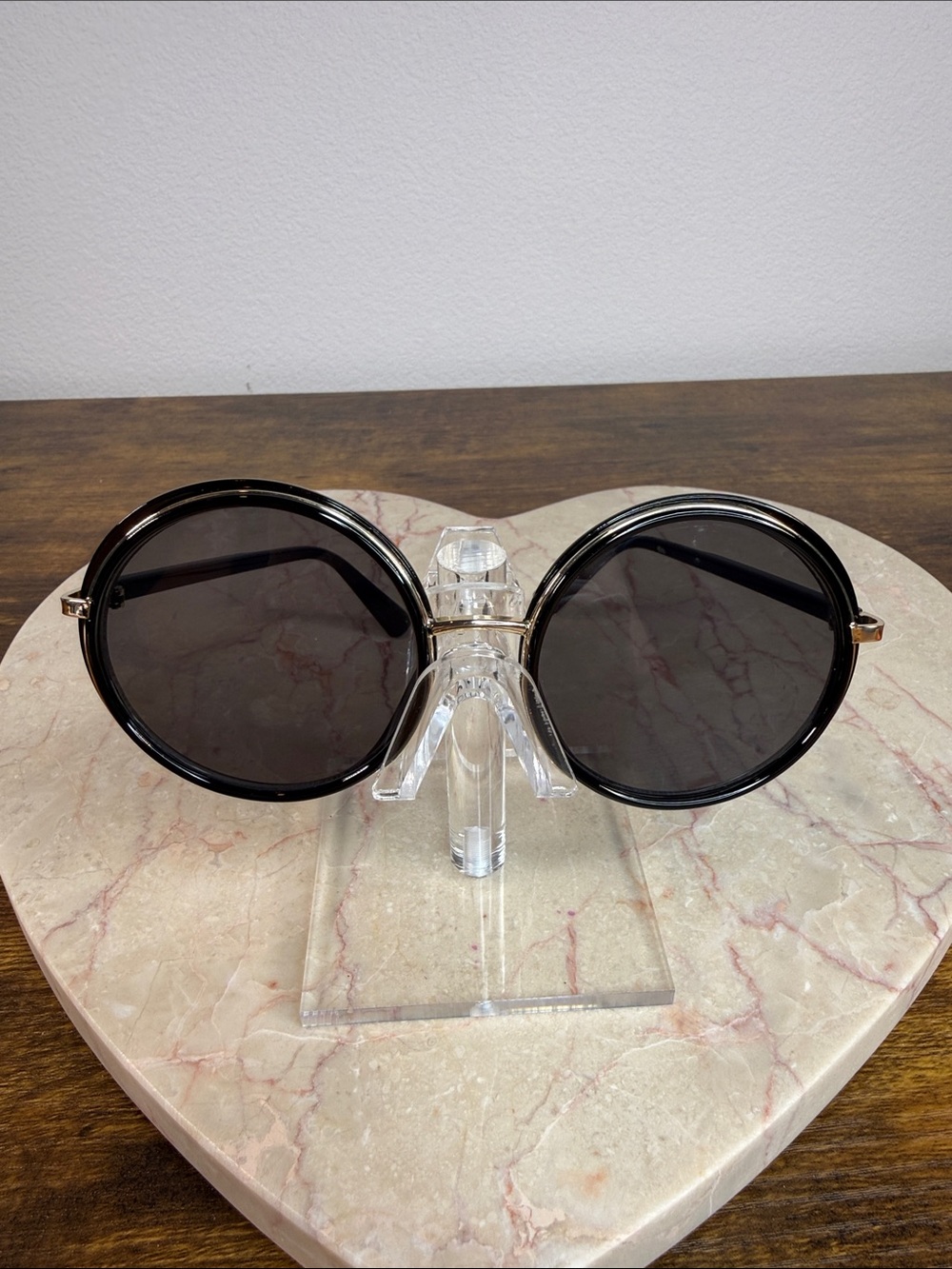 Also Round Black Women's Sunglasses